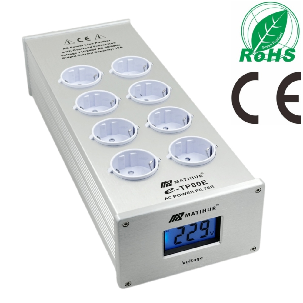 Ac Surge Protector - MATIHUR e-TP80 Rumore audio Filtro di