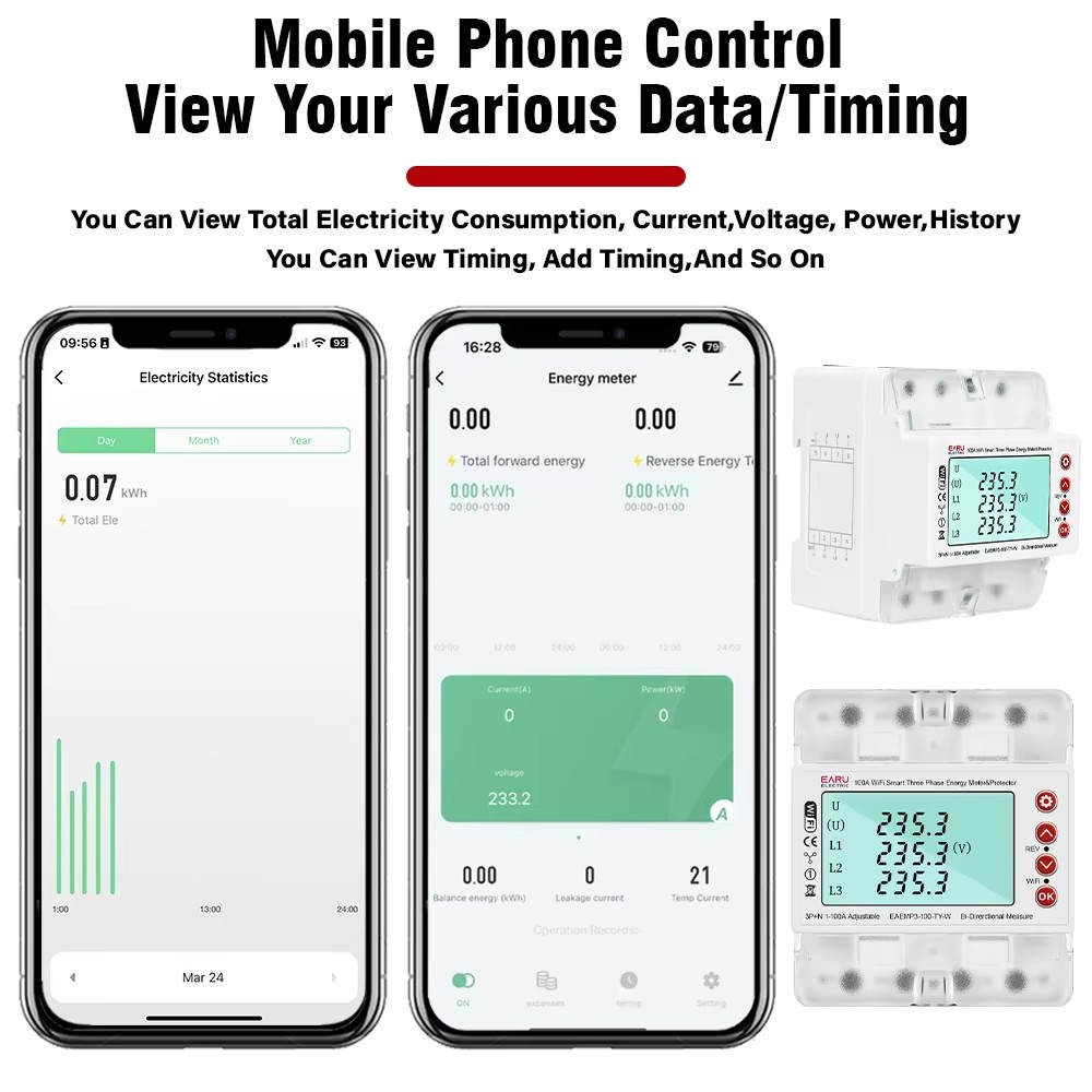 Contatore di Energia Trifase I - Energy Meter Bidirectional recensione e prezzo