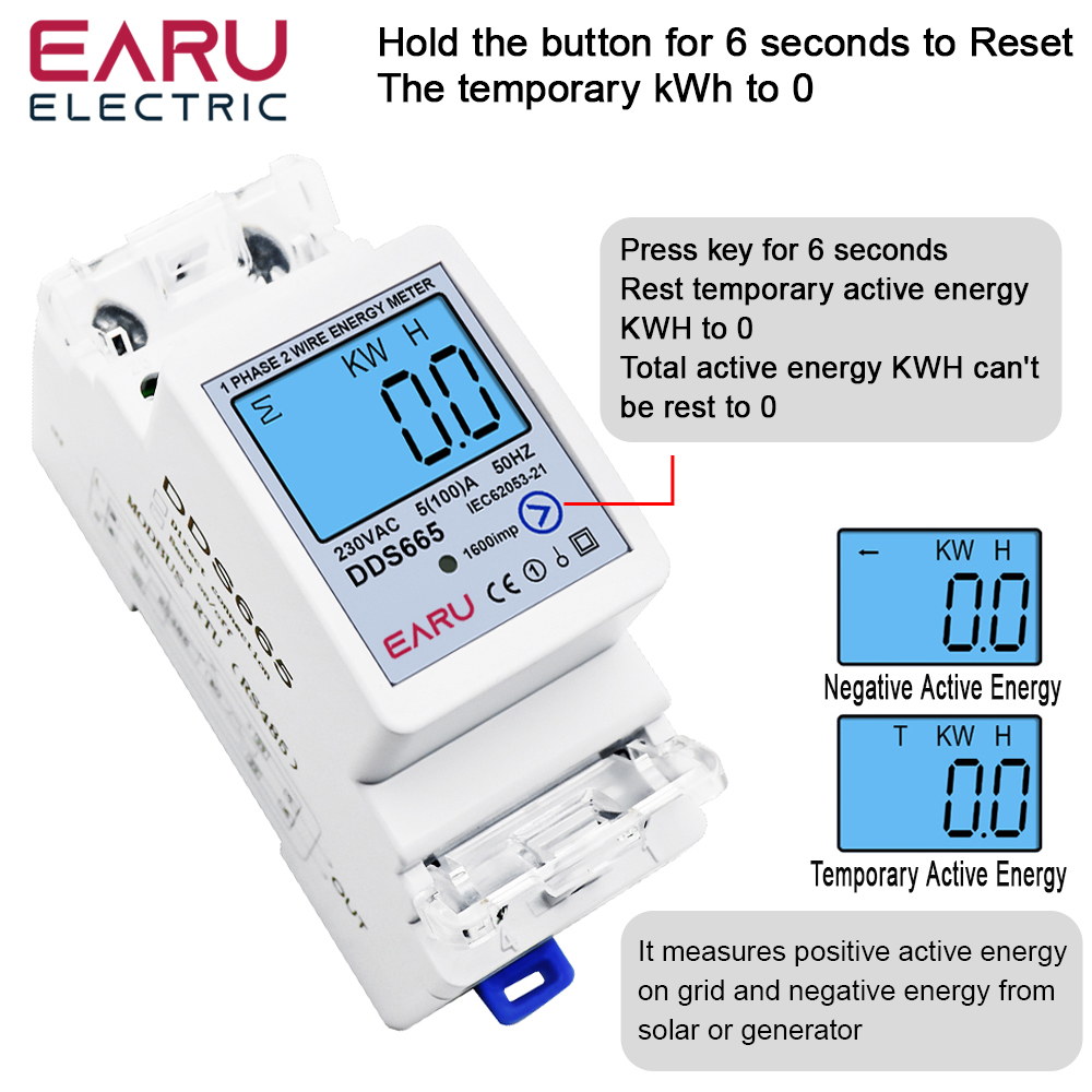Contatore di Energia Bidirezio - Energy Meter Bidirectional recensione e prezzo