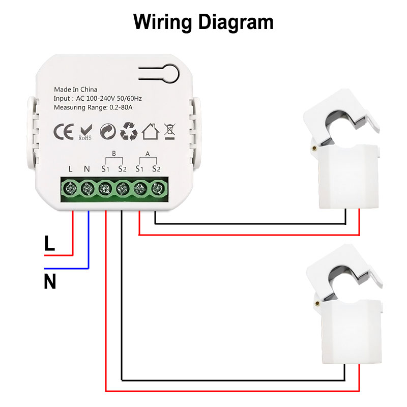 Contatore di Energia WiFi Inte - Energy Meter Bidirectional recensione e prezzo