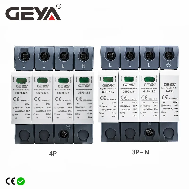 GEYA GSP9 12.5KA T1+T2 SPD 4P  - Ac Surge Protector recensione e prezzo