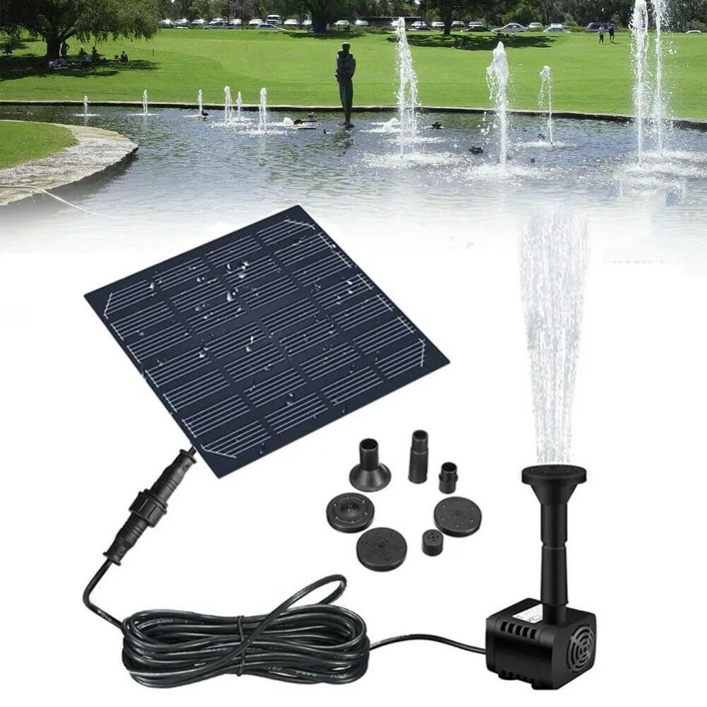 1.4W Mini Solar Fountain Pump  - Renewable Energy Kits recensione e prezzo
