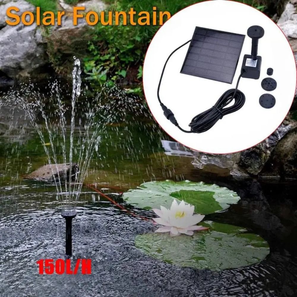 1.4W Mini Solar Fountain Pump  - Renewable Energy Kits recensione e prezzo