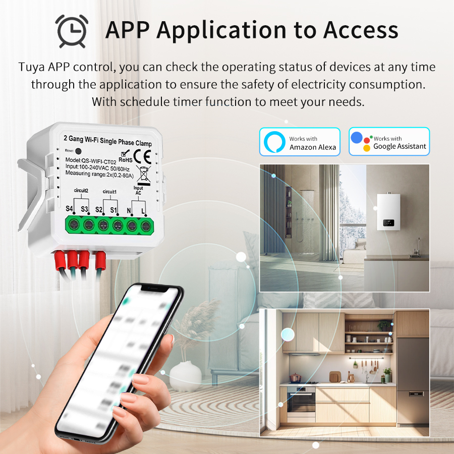 Tuya Wifi Contatore di energia - Energy Meter Bidirectional recensione e prezzo