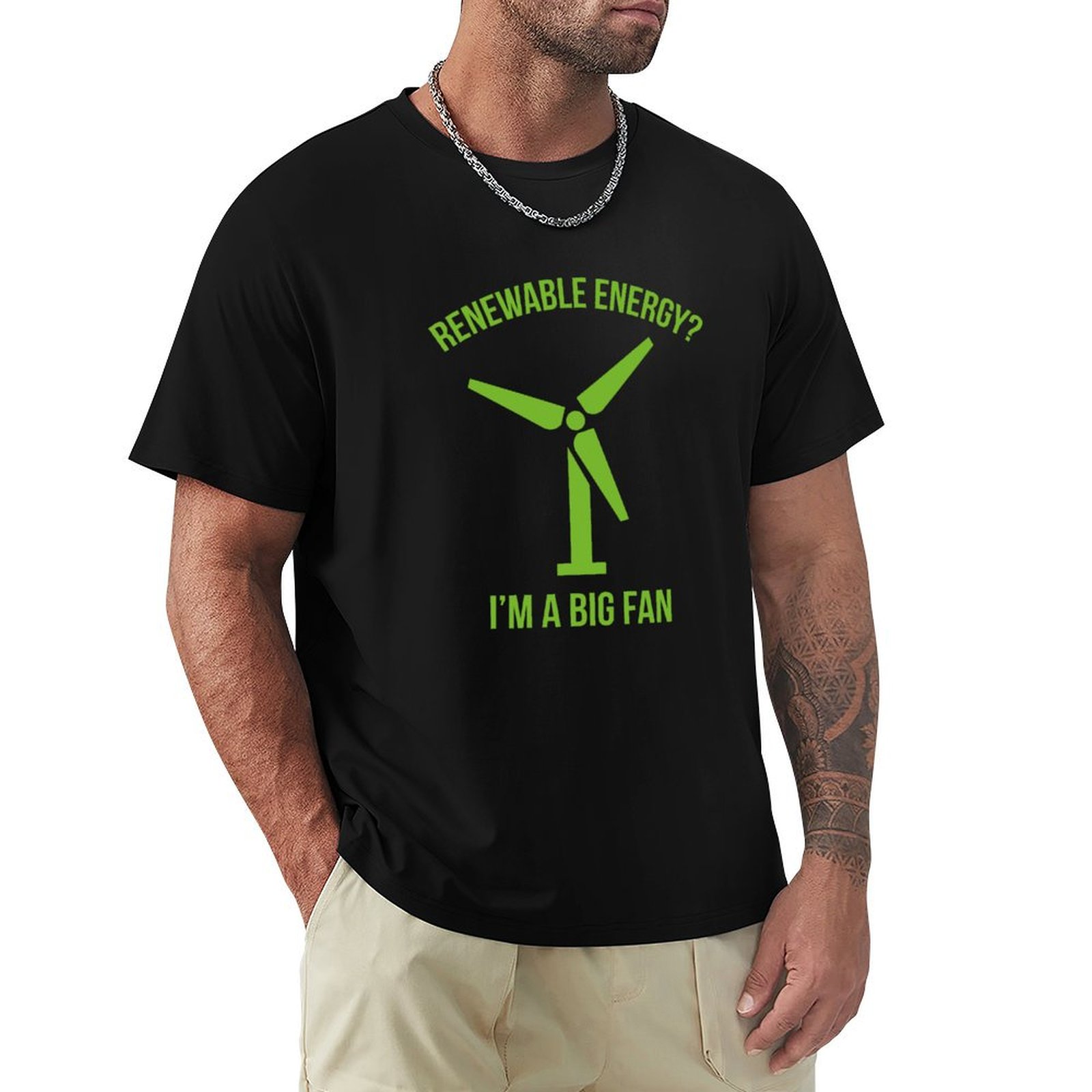 T-Shirt Energia Rinnovabile pe - Renewable Energy Work recensione e prezzo