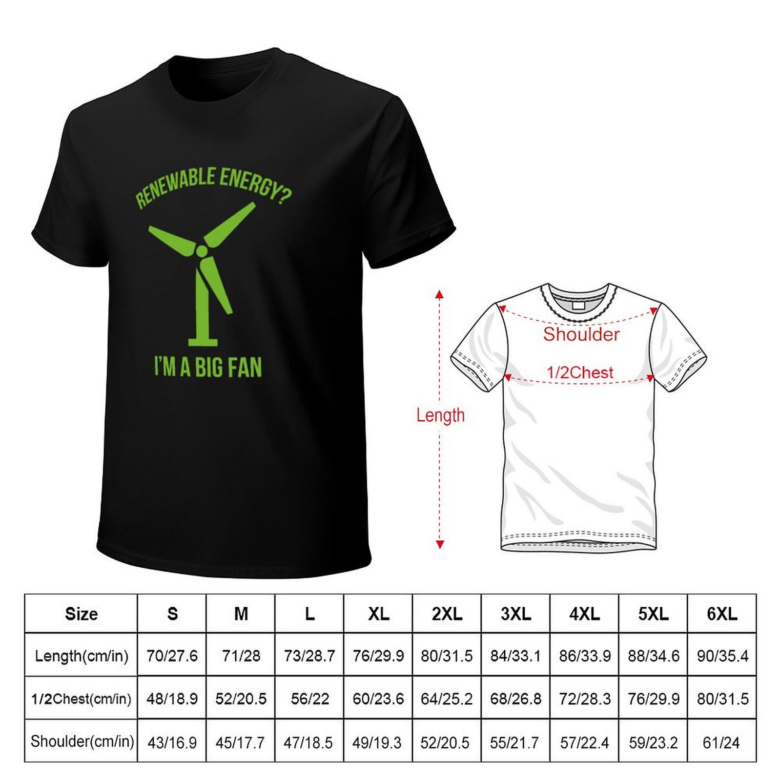 T-Shirt Energia Rinnovabile pe - Renewable Energy Work recensione e prezzo