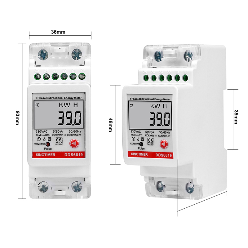 Il miglior venditore monofase  - Energy Meter Bidirectional recensione e prezzo